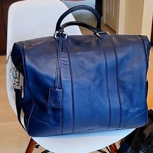 Hugo Boss Nappa Leather Duffel